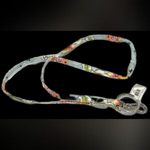 NWT Vera Bradley Floating Garden Lanyard NEW